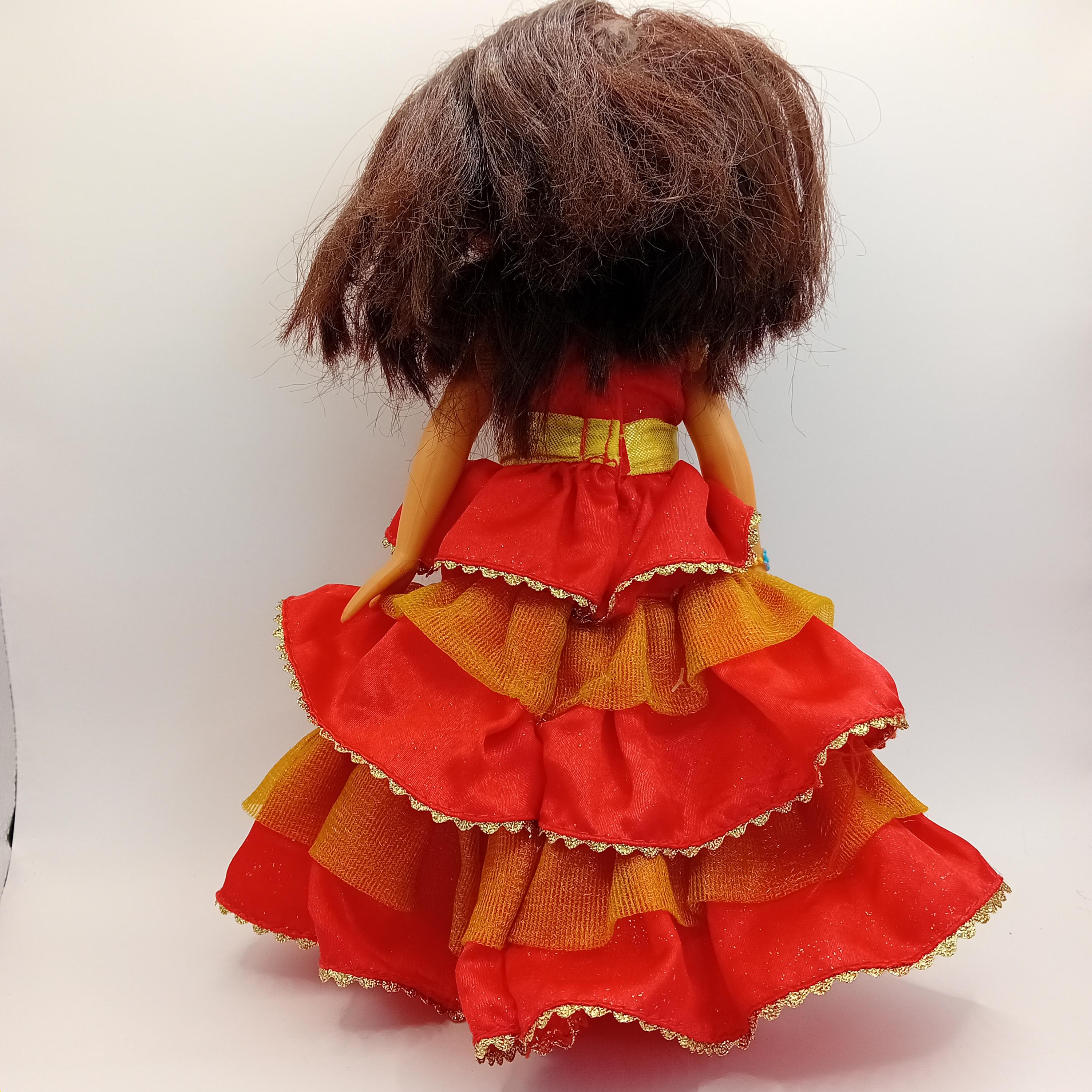 Vintage Y2K 2000s Fisher Price Dora Explorer Holiday Doll Kidcore