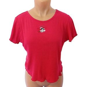 RARE Vintage 1998 Warner Bros Studio Store Pepe Le Pew Lover Embroidered  Tshirt