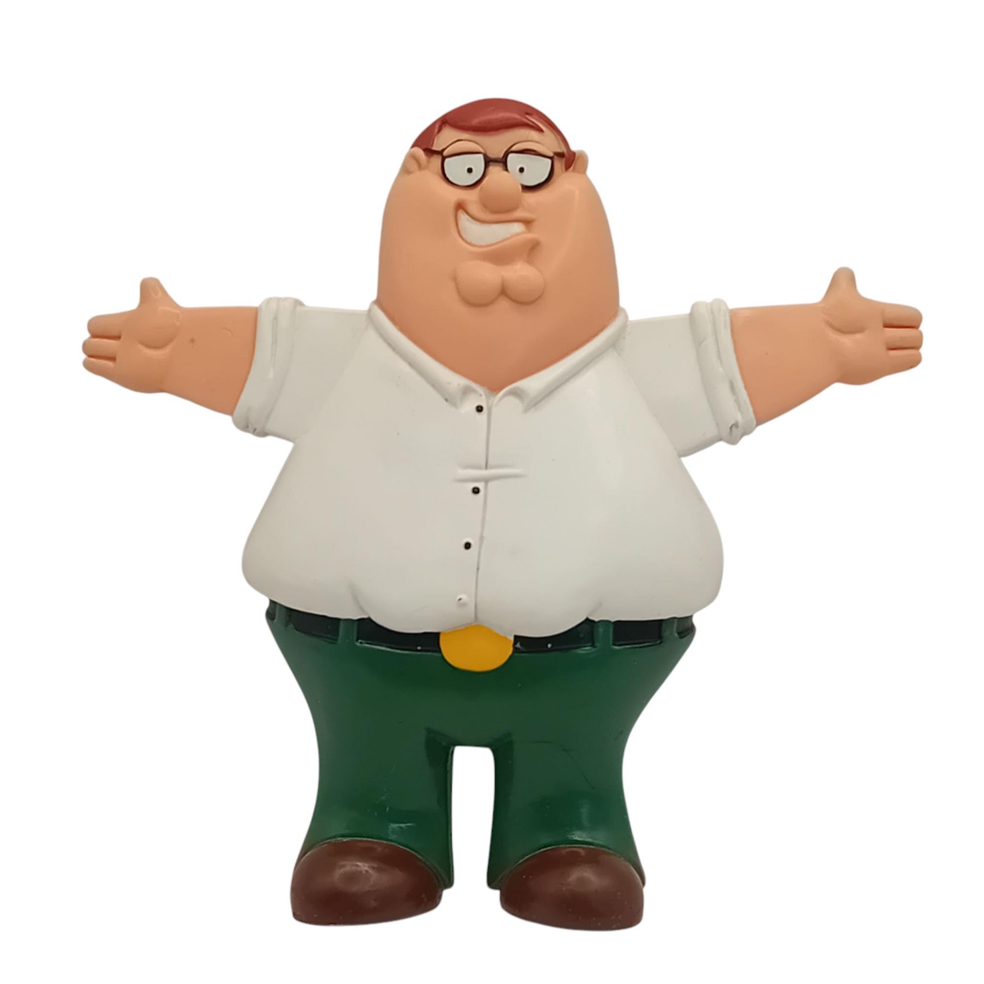 Vintage 2004 Family Guy Peter Griffin Bendable Flexible Action Figure  Collector Toy Adult Animation Cartoons Collectible Nostalgia READ 6\, image size:2000x2000