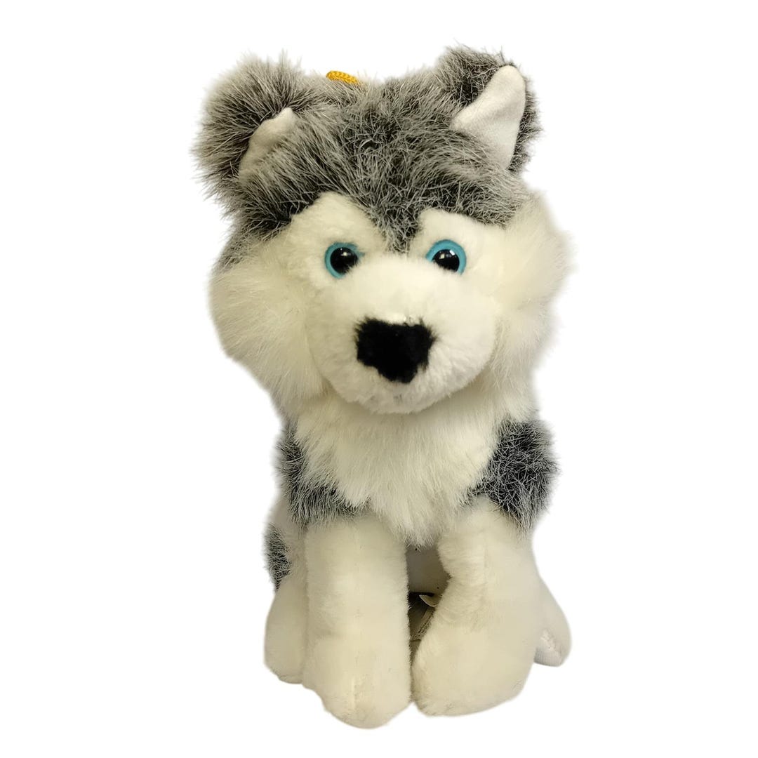 ヴィンテージ 90年代 Y2K Ganz ぬいぐるみ ハスキー犬 ぬいぐるみ