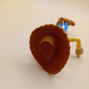 2005 Vintage Mcdonalds Disney Pixar Toy Story Woody actiefiguur Toy Boys LEZEN afbeelding 6