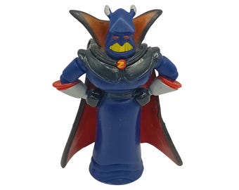Figura vintage de los 90 de Walt Disney Pixar Toy Story 2, Emperador Zurg, 5,7 cm (2,25"), villano alienígena robot, juguetes para niños, figura pequeña, nostalgia Kidcore.