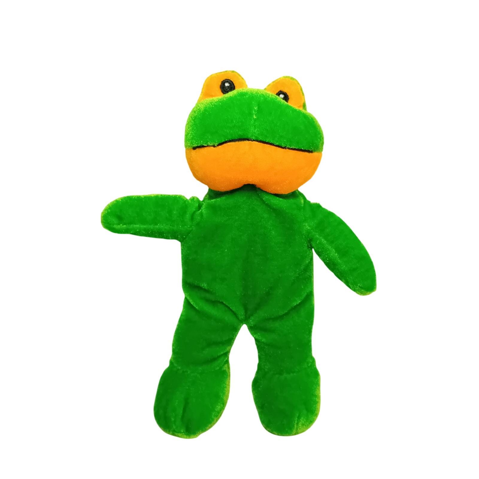 Vintage 90s Steven Smith Frog Plushie Carnival Prize Stuffed
