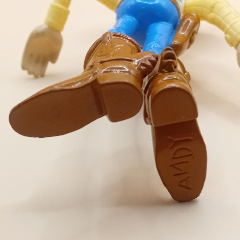 2005 Vintage Mcdonalds Disney Pixar Toy Story Woody actiefiguur Toy Boys LEZEN afbeelding 8