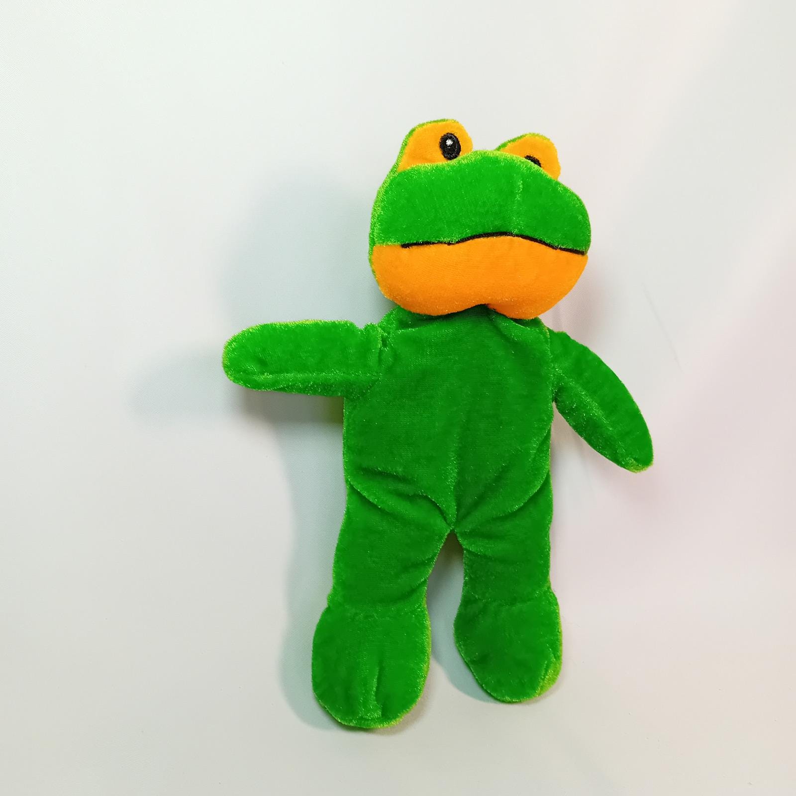 Vintage 90s Steven Smith Frog Plushie Carnival Prize Stuffed