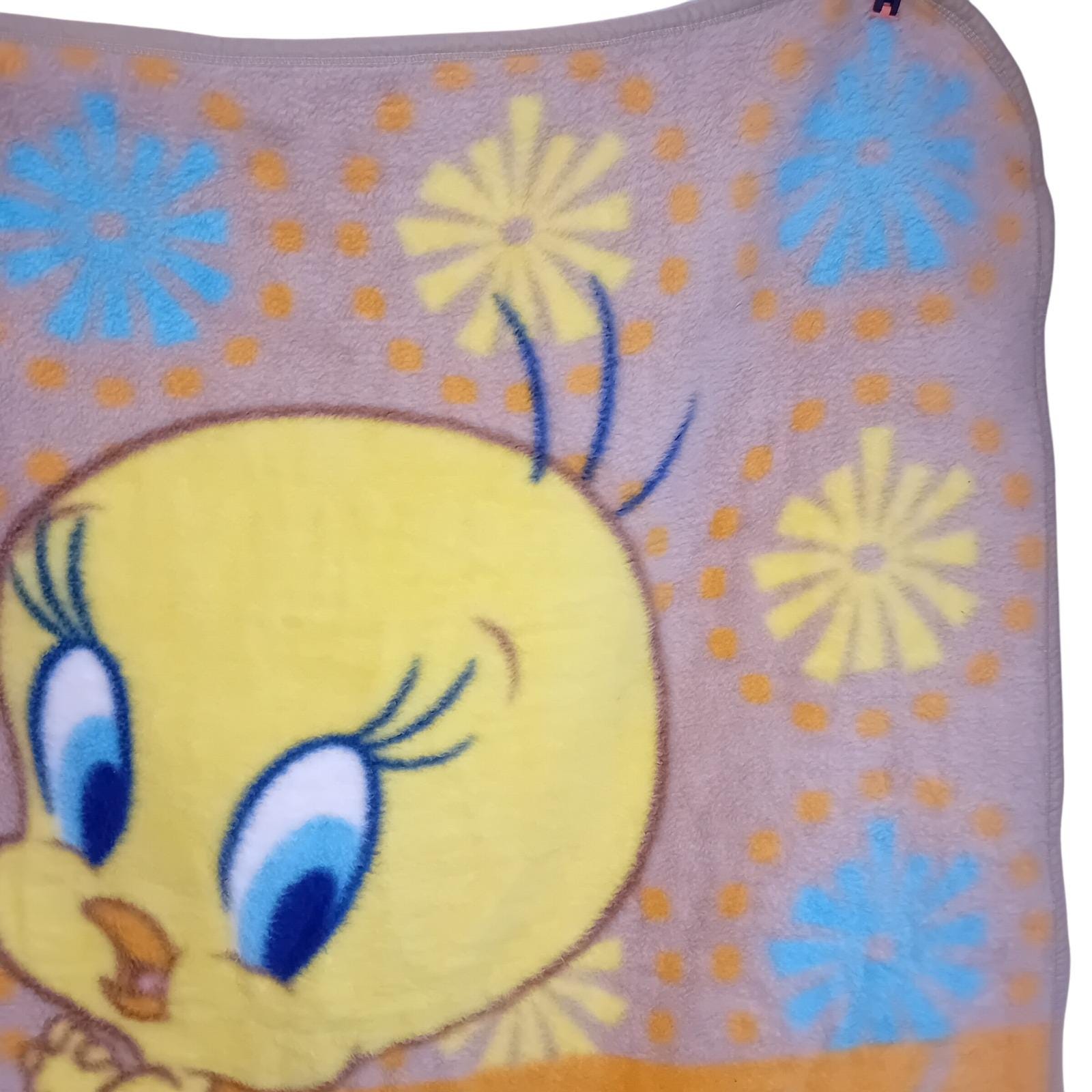 ヴィンテージ トゥイーティー ブランケット ヴィンテージ ワーナーブラザーズ ルーニー・テューンズ