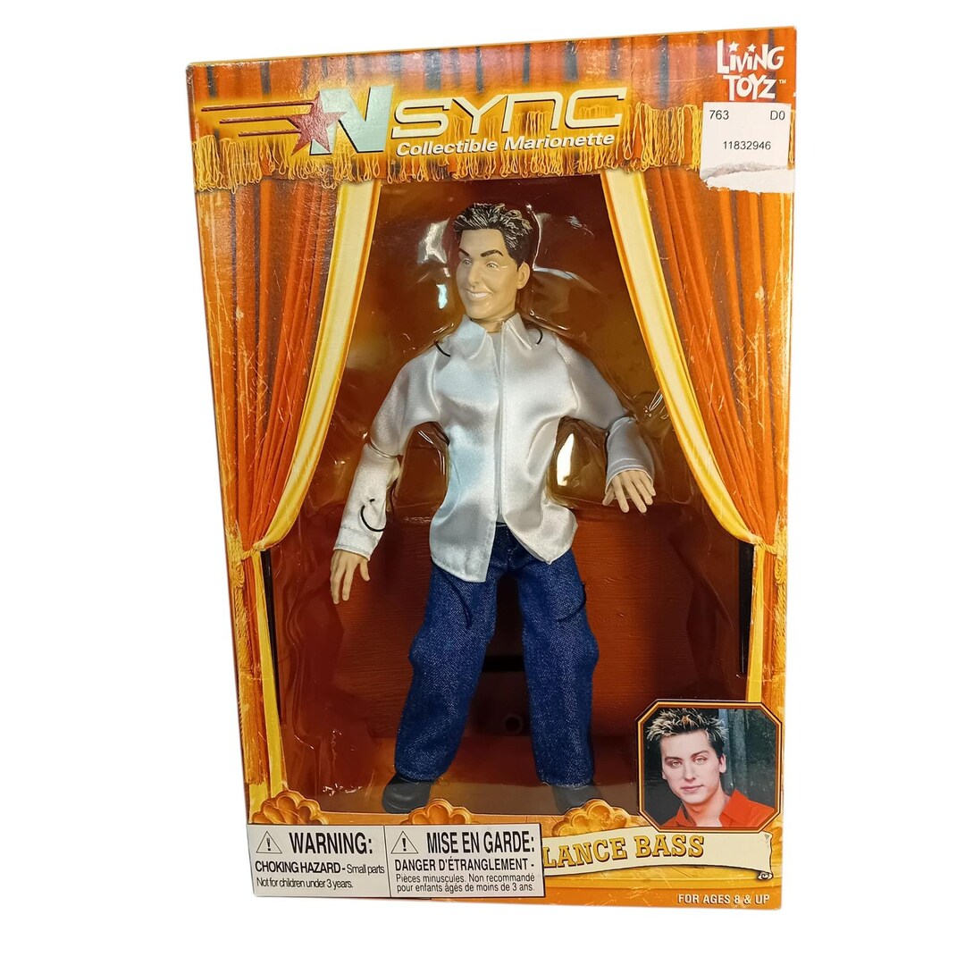 BNIB SEALED Vintage 2000 Y2K NSYNC Lance Bass Collectible