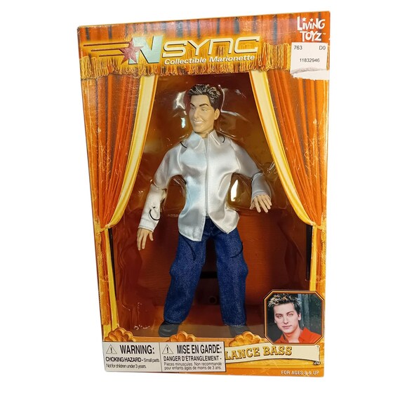 BNIB SEALED Vintage 2000 Y2K NSYNC Lance Bass Collectible