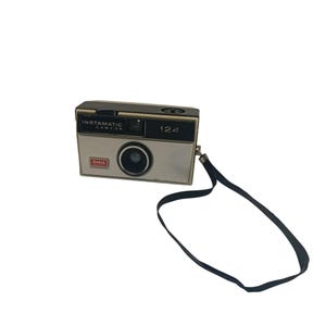 1960s 60s MCM Mid Century Modern Kodak Instamatic 124 Vintage Film Camera Collectible Photography Retro Cinephile Untested Camera Only