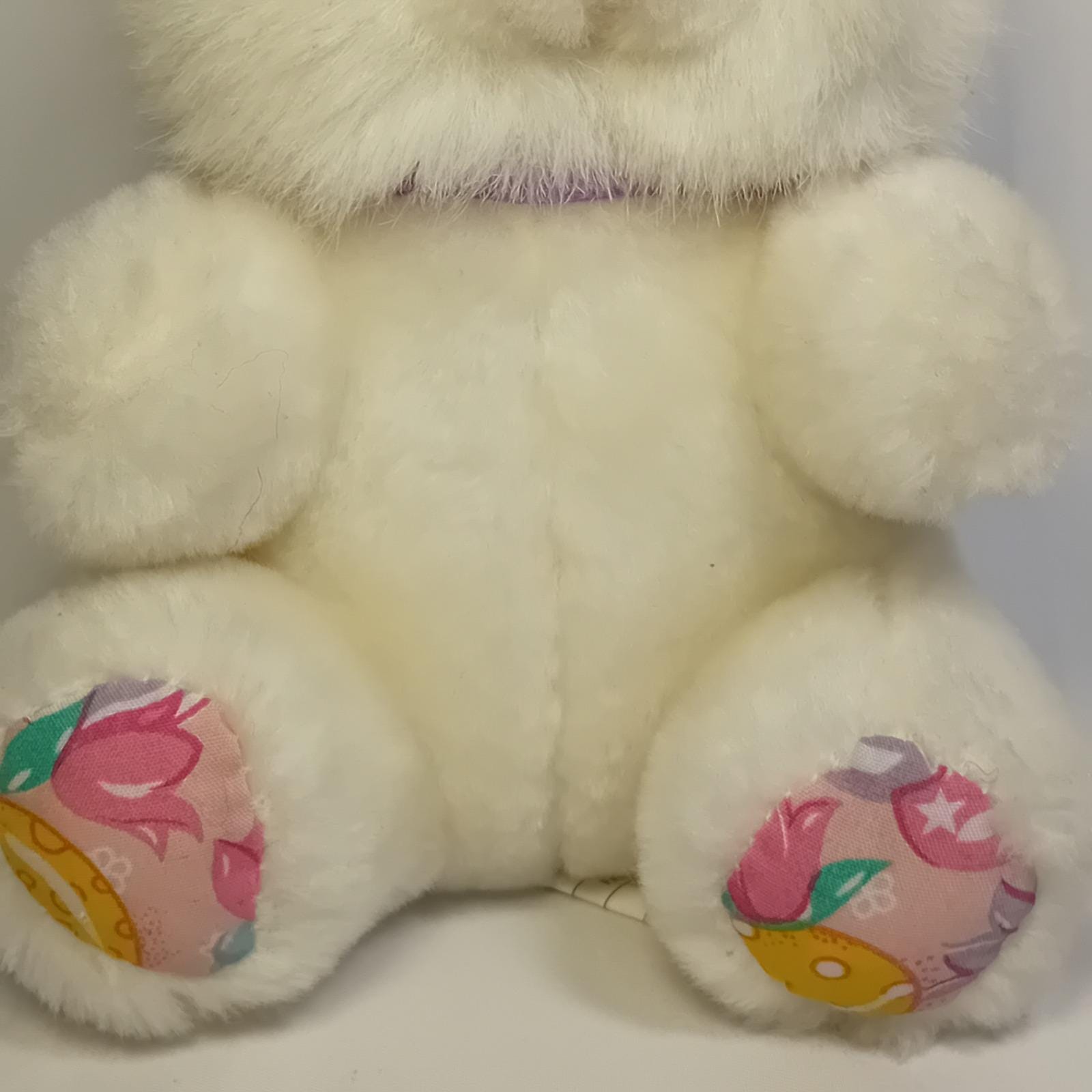 ヴィンテージ 90年代 イースターバニー ぬいぐるみ 花柄 卵型 耳と足