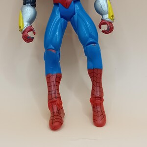 1997 Vintage Toy Biz Spider-Man Deluxe Netz-Spritzer Actionfigur Spielzeug Superheld Bild 4