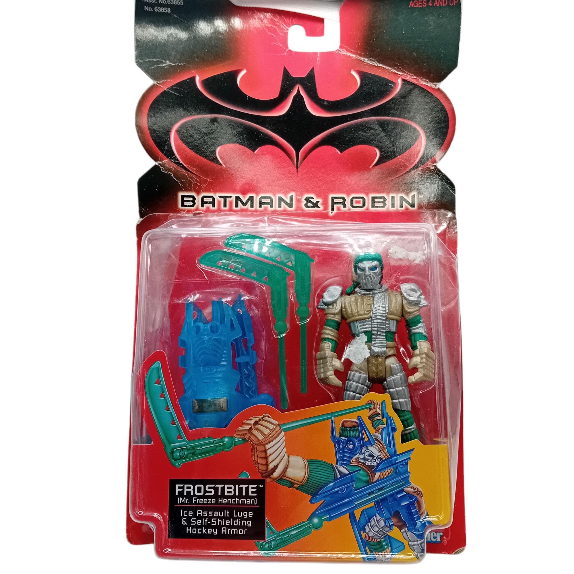 BNIB New 1997 Kenner Vintage 90s Batman & Robin Frostbite Action