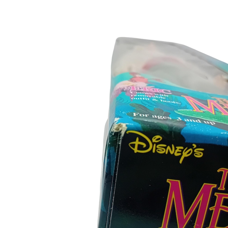 Conjunto com 2 bonecos novos da Tyco Disney Princess, Príncipe Eric e Ariel da Pequena Sereia. LEIA imagem 15