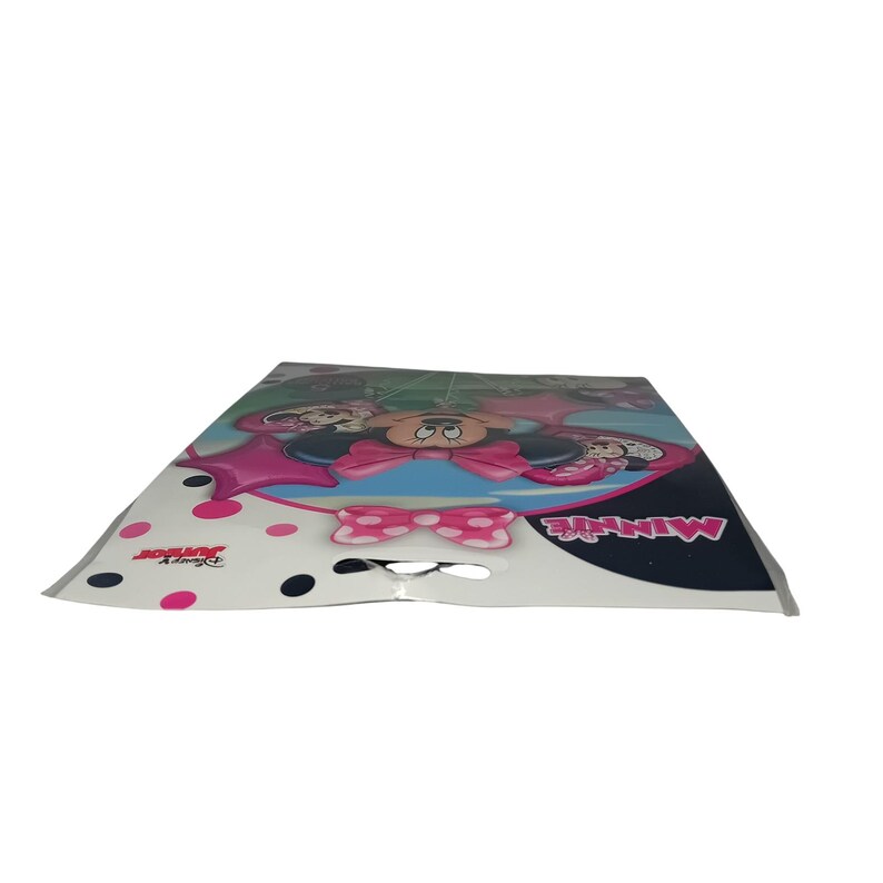 NIEUW Deadstock Disney Minnie Mouse ballonboeketset 5-delig folie feestdecor LEZEN afbeelding 9