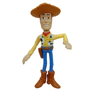 2005 Vintage Mcdonalds Disney Pixar Toy Story Woody actiefiguur Toy Boys LEZEN afbeelding 1