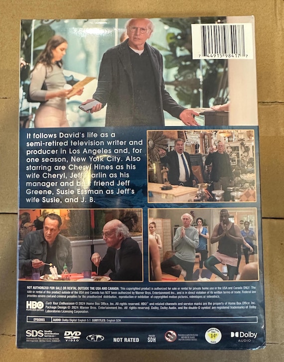 Curb Your Enthusiasm Complete Series Season 1 - 12 DVD