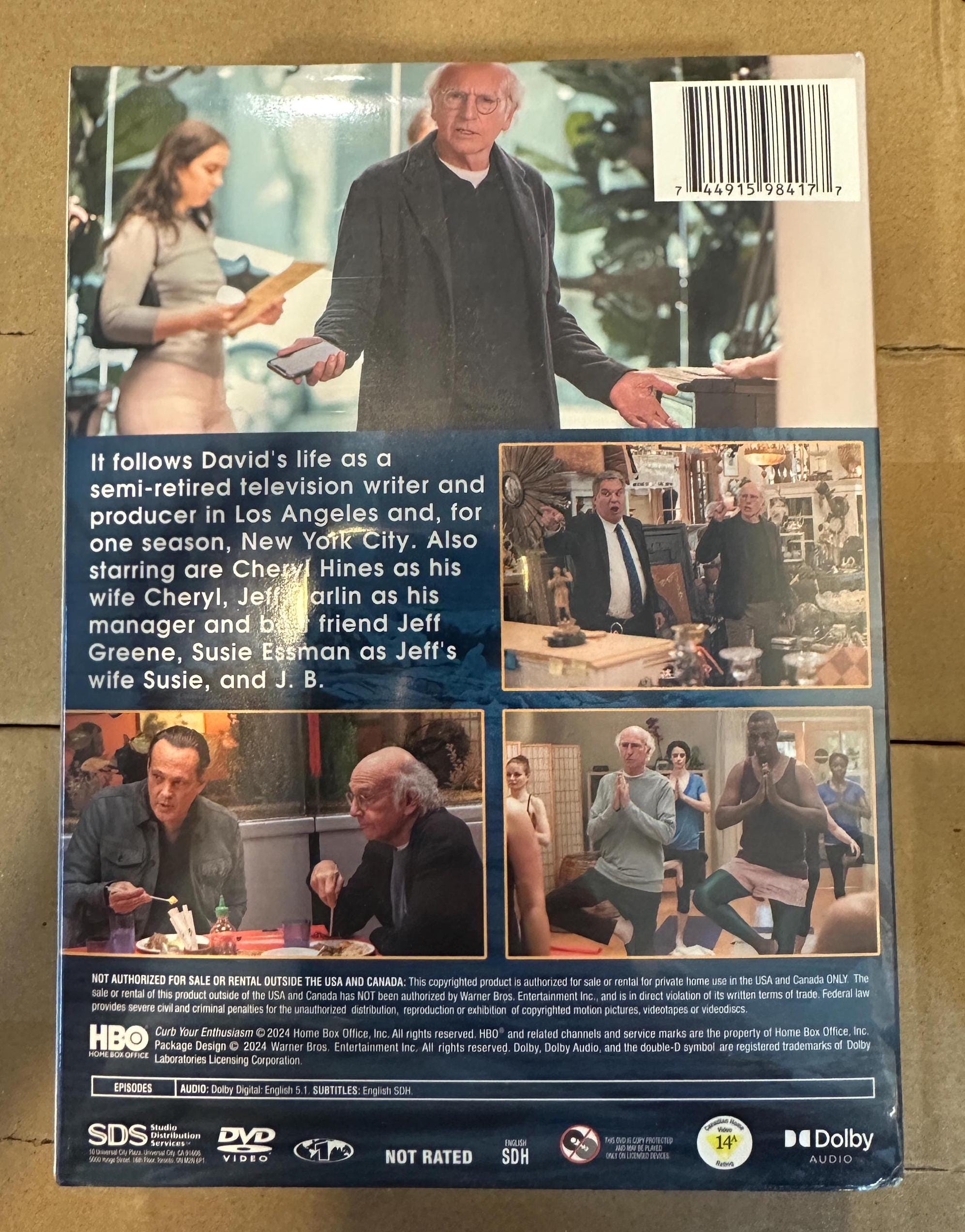 Curb Your Enthusiasm Complete Series Season 1 - 12 DVD