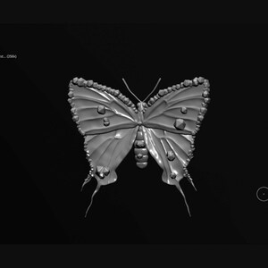 Crystal Butterfly STL Digital File for 3D Printing