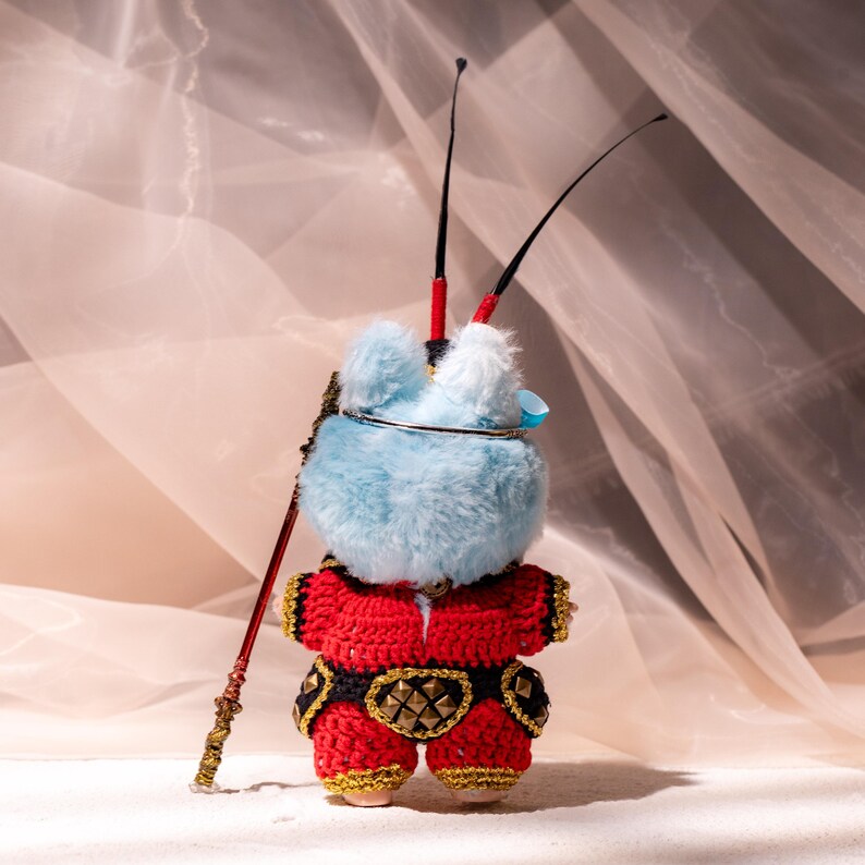 Labubu Sun Wukong Outfit Clothes for Plush Doll Pop Mart Labubu V1 V3