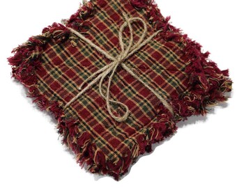 Homespun Mug Rugs - Etsy