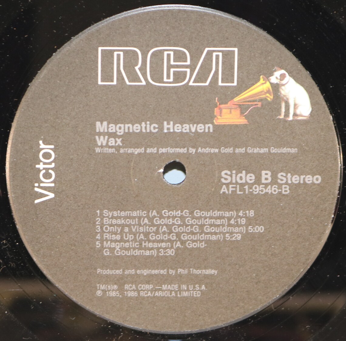 WAX Reclaimed 1986 Heaven record album New Wave Etsy