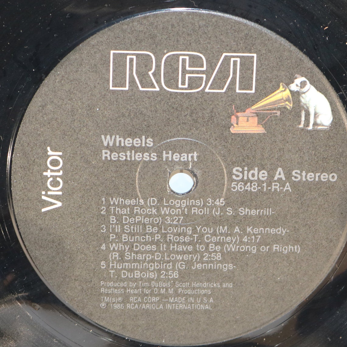RESTLESS HEART Reclaimed 1986 Wheels record album art cover Etsy