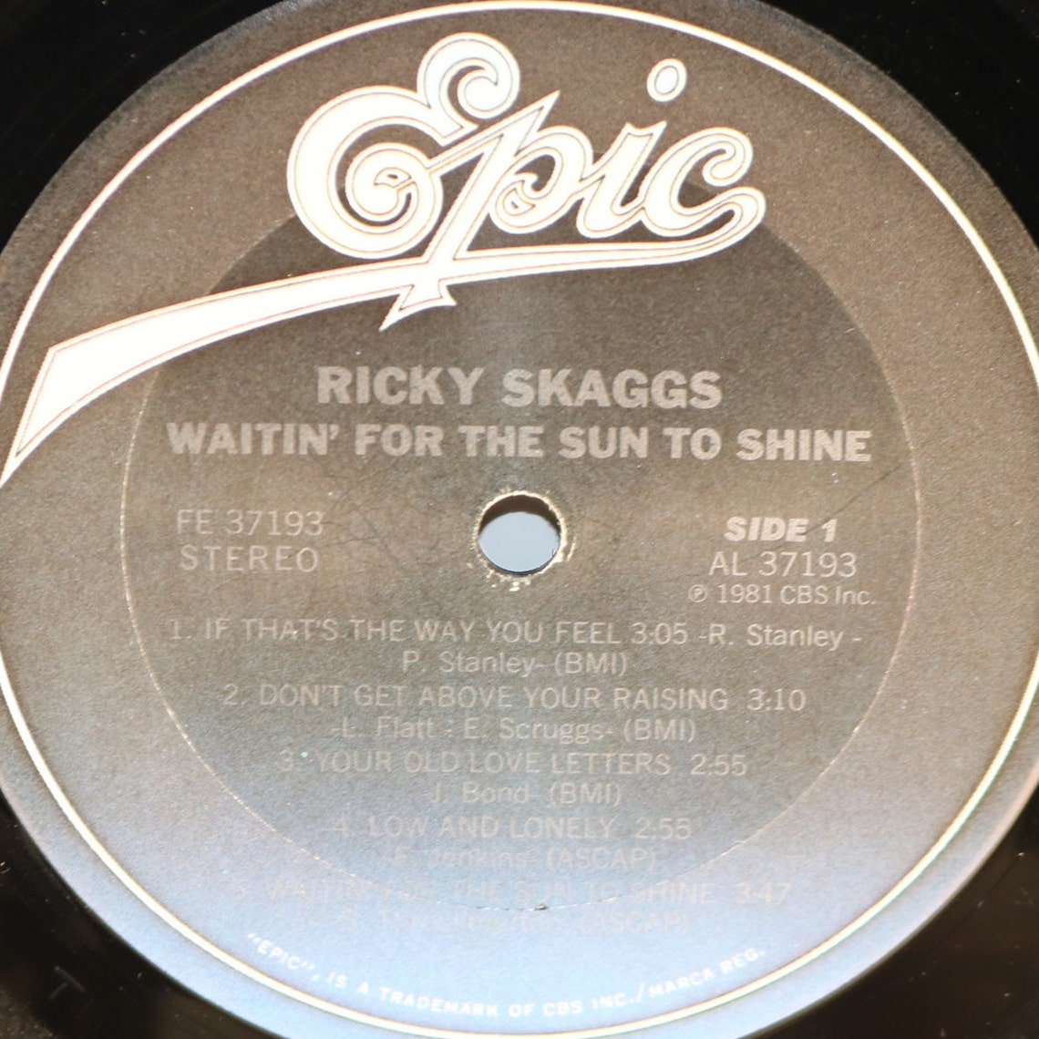 RICKY SKAGGS Reclaimed 1981 Waiting for the Sun to Shine - Etsy