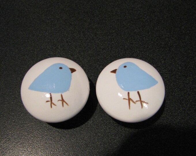 Drawer Knobs Blue Bird Drawer Knob Hooks Fixtures Storage Organization Safarni Org