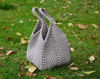 CROCHET PATTERN Bag Crochet Bag Pattern Market Tote Bag woman bag shopping bag summer bag beach bag, handbag Super Easy
