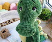 Alligator Crochet Pattern Crocodile Amigurumi Pattern DIY Crochet Tutorial Alligator Crochet Animal Patterns Amigurumi Alligator