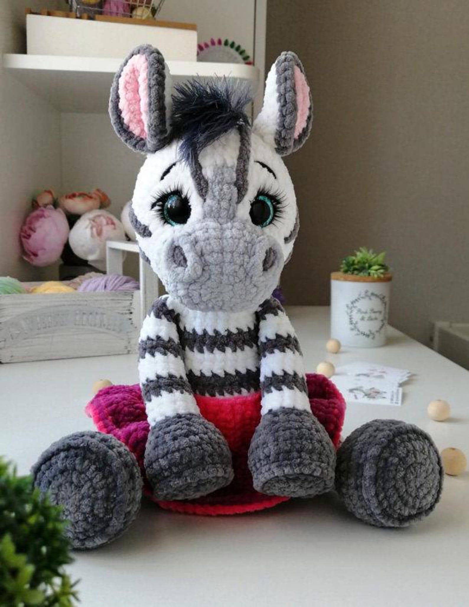 30 Zebra Crochet Patterns for Amigurumi, Blankets, Nursery Decor, and Handmade Gifts 18 Zebra Amigurumi Crochet Pattern PDF