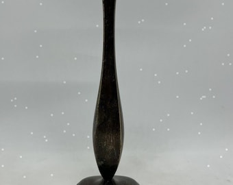 Antico vaso BELLINI brasiliano placcato argento da 8 1/2 pollici ~ G163