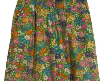 Vintage Lilly Pulitzer Women’s Floral Bermuda Shorts Size 8