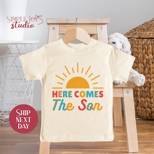 Here Comes the Sun Toddler Shirt: Summer Graphic Tee