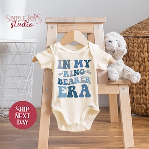 Ring Bearer Era Baby Onesie® Brand: Wedding Outfit