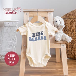 Ring Bearer Baby Onesie®: Wedding Outfit, Infant Gift