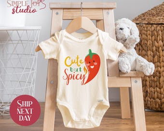 Cinco de Mayo Baby Bodysuit, Cute But Spicy Baby Shower Gift, Mother's Day Newborn Outfit, Funny Baby Clothes(SK-CDM9)