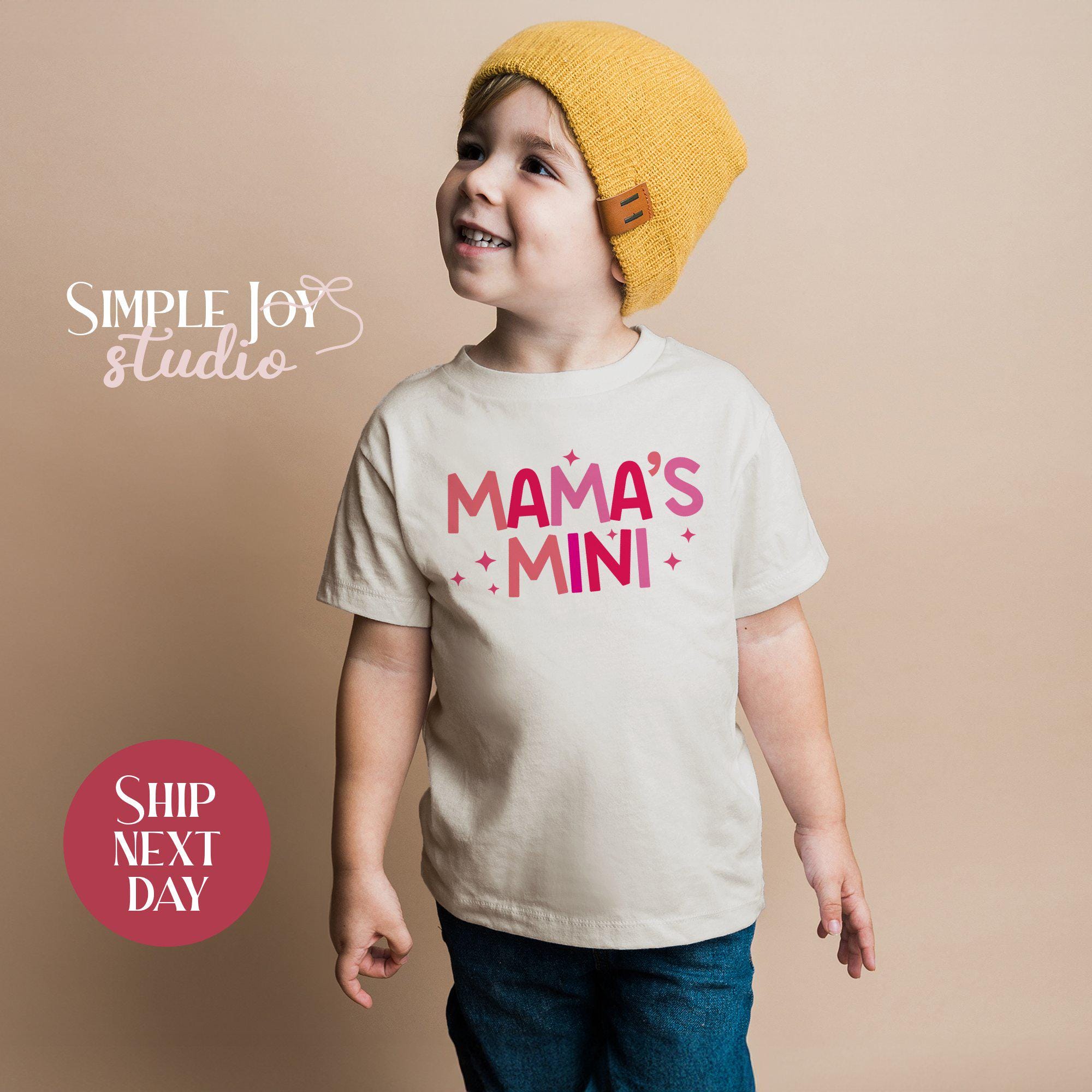 Mama's Mini Toddler Shirt, Cute Mother's Day Toddler Outfit