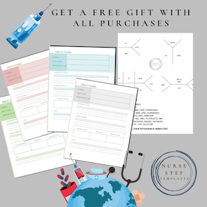 Pharmacology Study Color Note Cards, Blank Pharm Study Cards for Nursing Students or Pharmacy Students, Pharmacology Study for Med Students