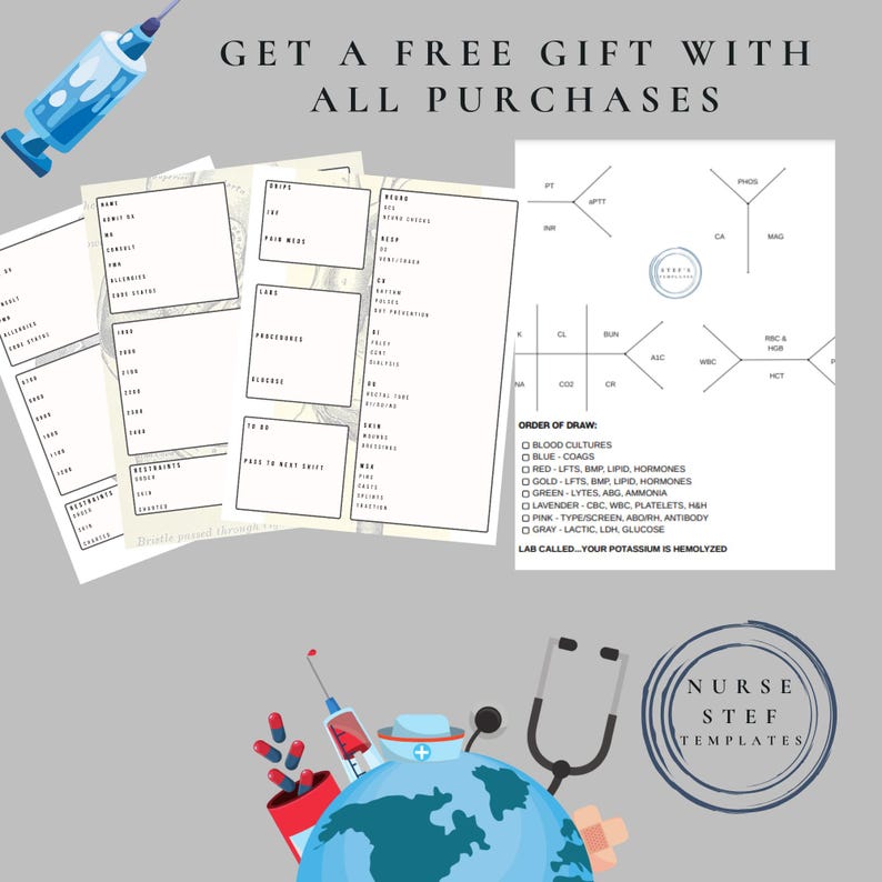 Anatomical Heart Background End of Shift Report for CVICU, ER or New ...