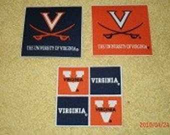 UVA  iron on appliques