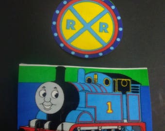 Thomas the Train Iron on Appliques 2 pcs set