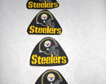 New Pittsburgh  Steelers Iron on appliques made from licensed fabric