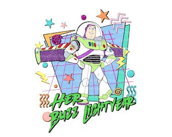 Retro Buzz Lightyear Png, Buzz Lightyear Png, Buzz Lightyear Sublimation, Toy Story Png, Digital File, Only Png, Instant Download
