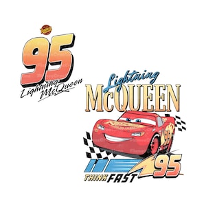 Cars Png, Lightning McQueen Png, Think Fast Cars Png, Png Cars Sublimation Design, Only Png, Digital File, Instant Download