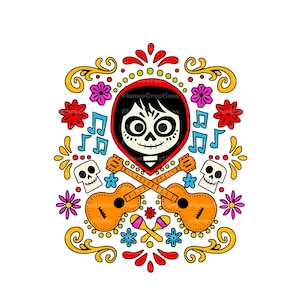 Coco SVG/PNG, Coco Un Poco Loco, Un Poco Loco Svg, Halloween
