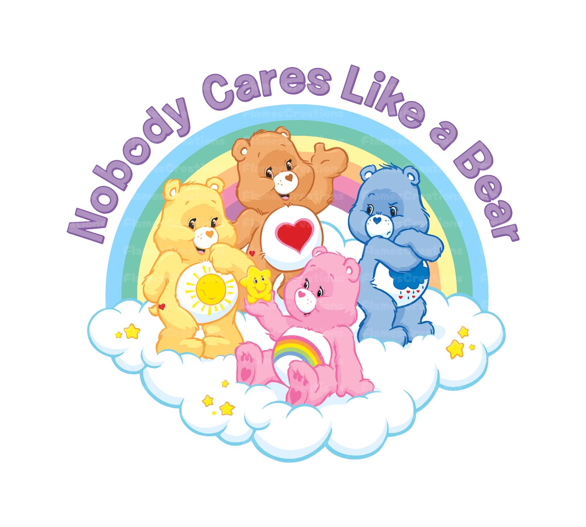 Care Bears Svg Care Bears Png Born to Care Svg Born to Care Png