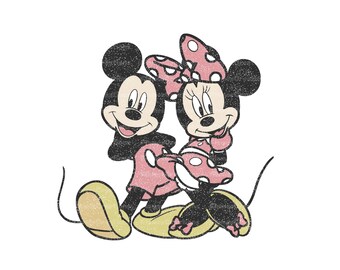 Retro Mickey Mouse and Minnie Est 1928 Png , Family Vacation Png, Making Memories Png, Family Trip 2024, PNG Digital Download