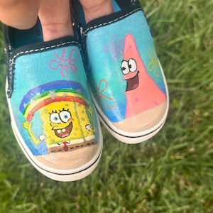 Handpainted Cartoon Shoes