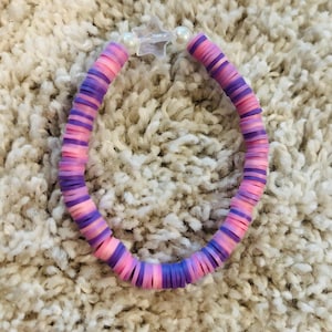 Purple star bracelet